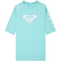 Camisola De Lycra De Manga Curta «Whole Hearted» Para Júnior Da Roxy ,